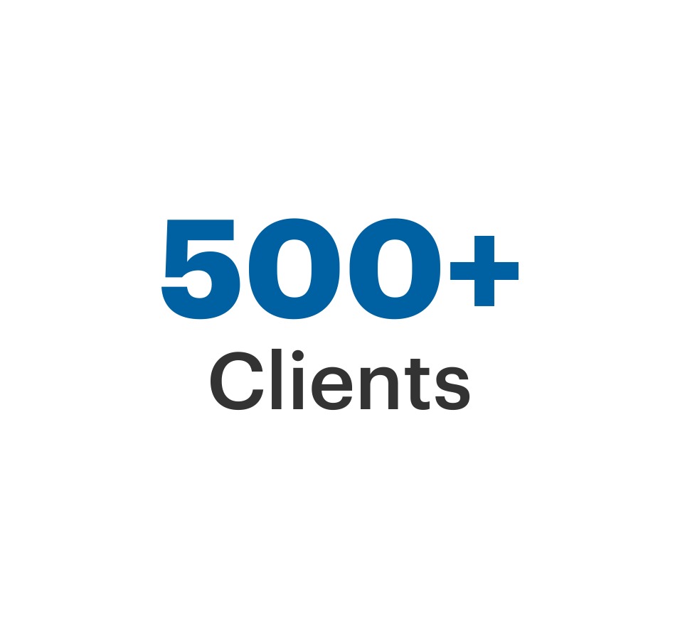 500+ Clients